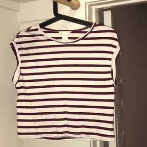 H&M sleeveless nautical top
